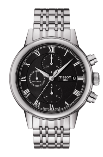 Tissot Carson Automatic Chronograph 42.3 Stainless Steel / Black / Bracelet